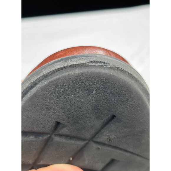 Dockers SKU 7665 Mens Brown Leather Lace Up Boots Size 10 - Picture 9 of 9